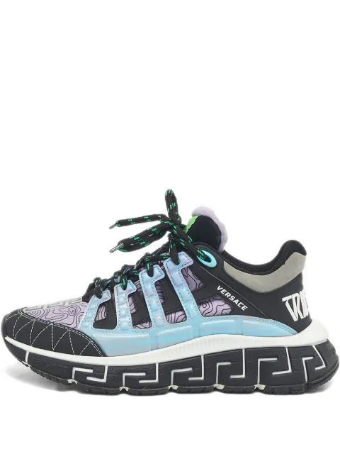 Versace Pre-Owned Trigreca lace-up sneakers