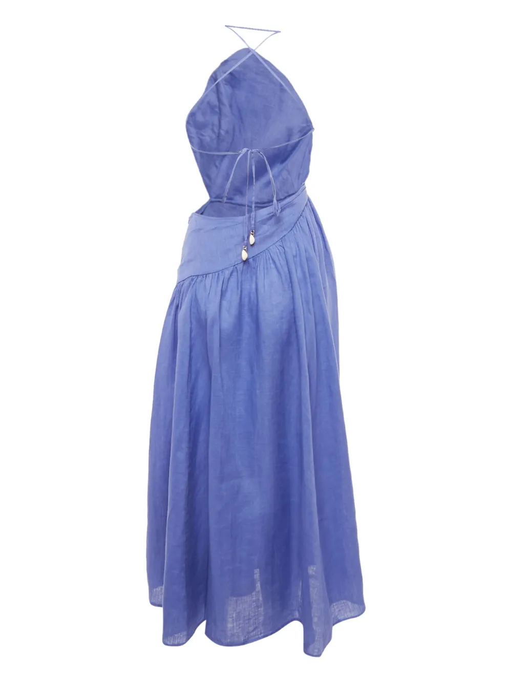 ZIMMERMANN Dupion midi dress - Paars