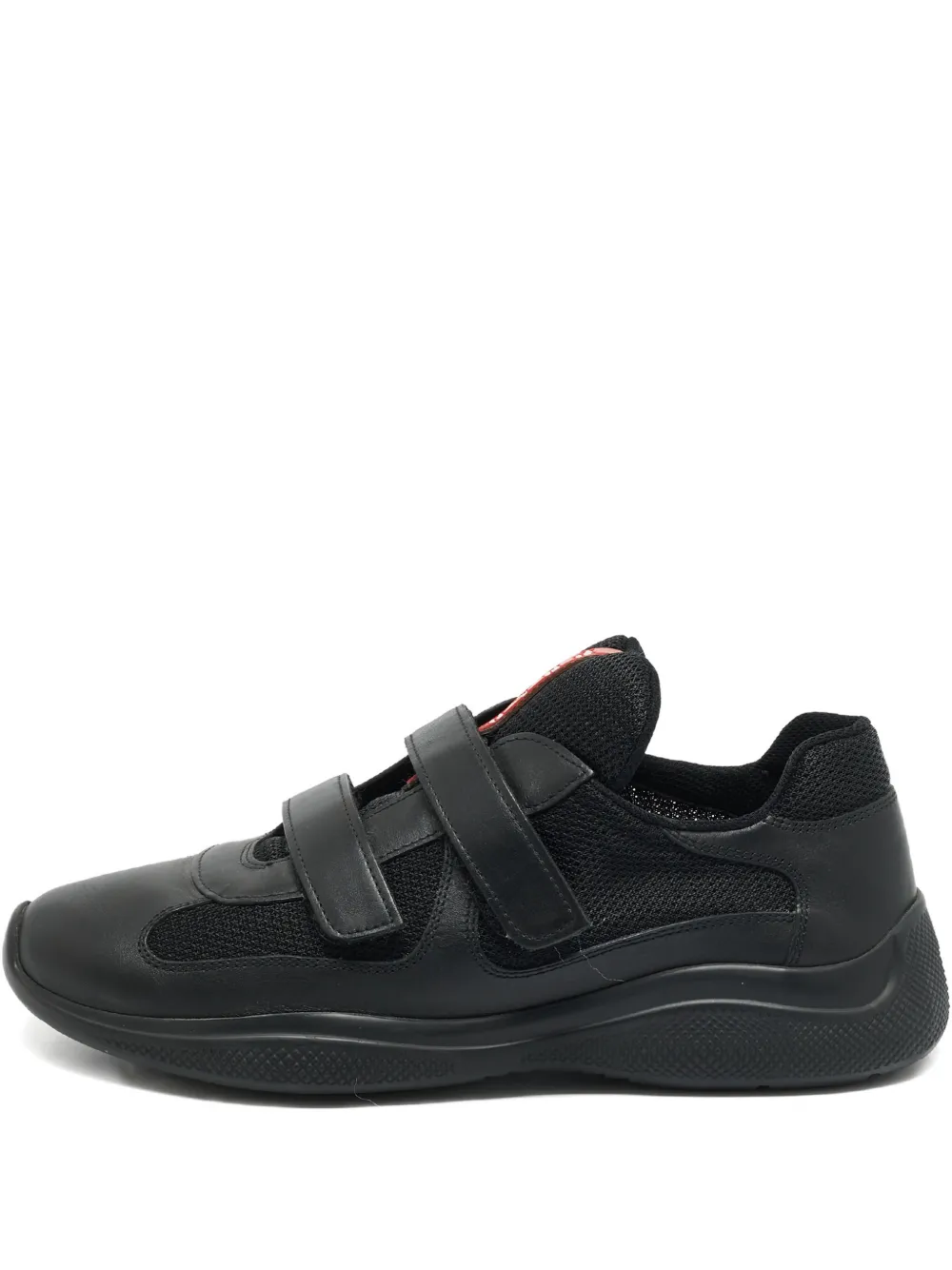 Prada Pre-Owned straps sneakers - Schwarz