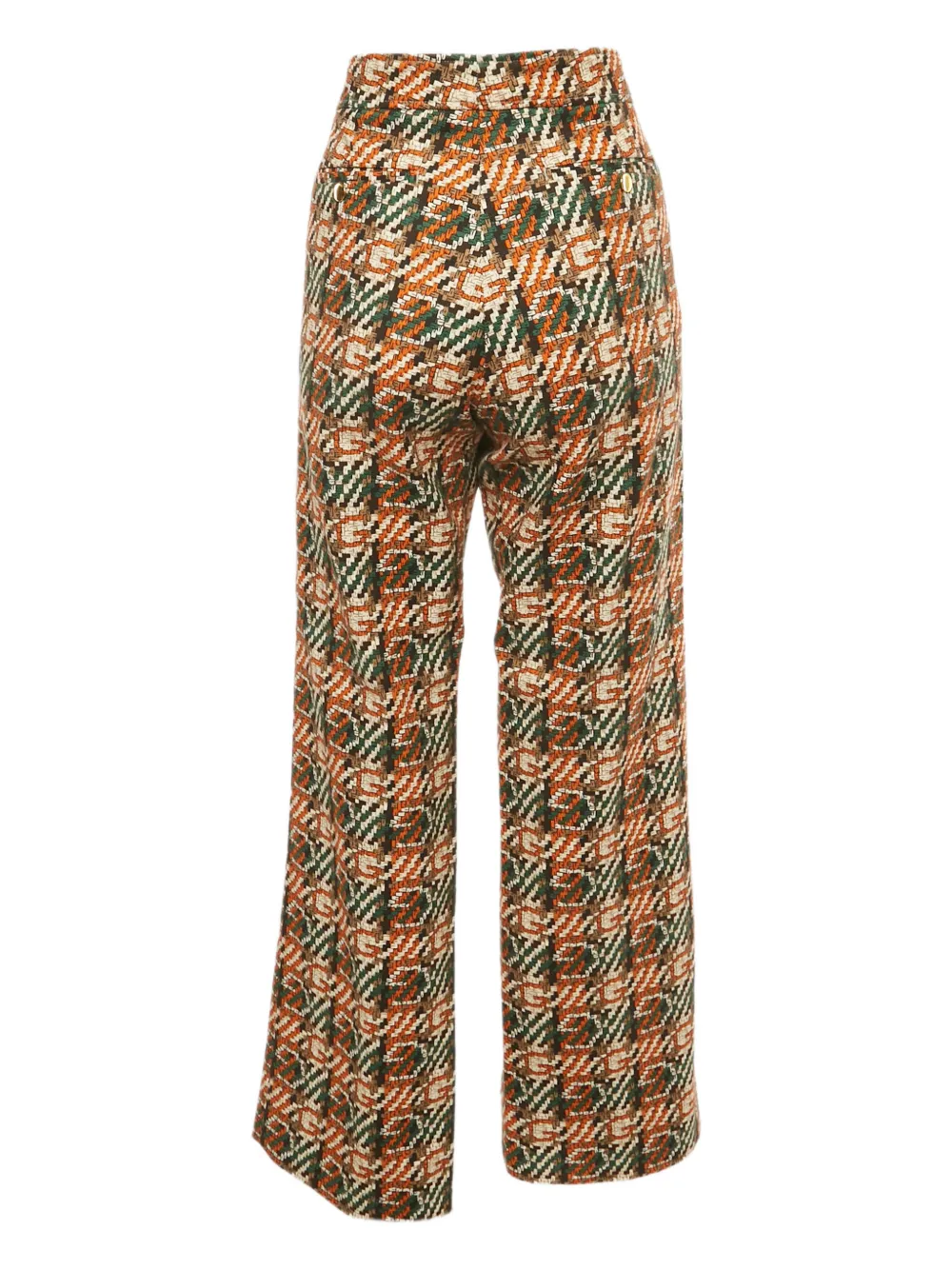 Gucci Pre-Owned patterned cotton trousers | Image 2