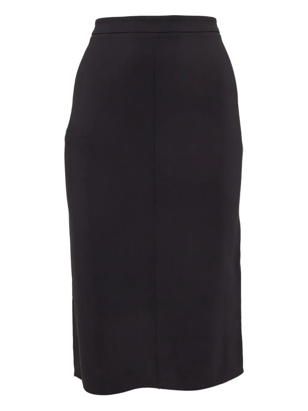 Elisabetta Franchi Gonna midi modello dritto - Nero