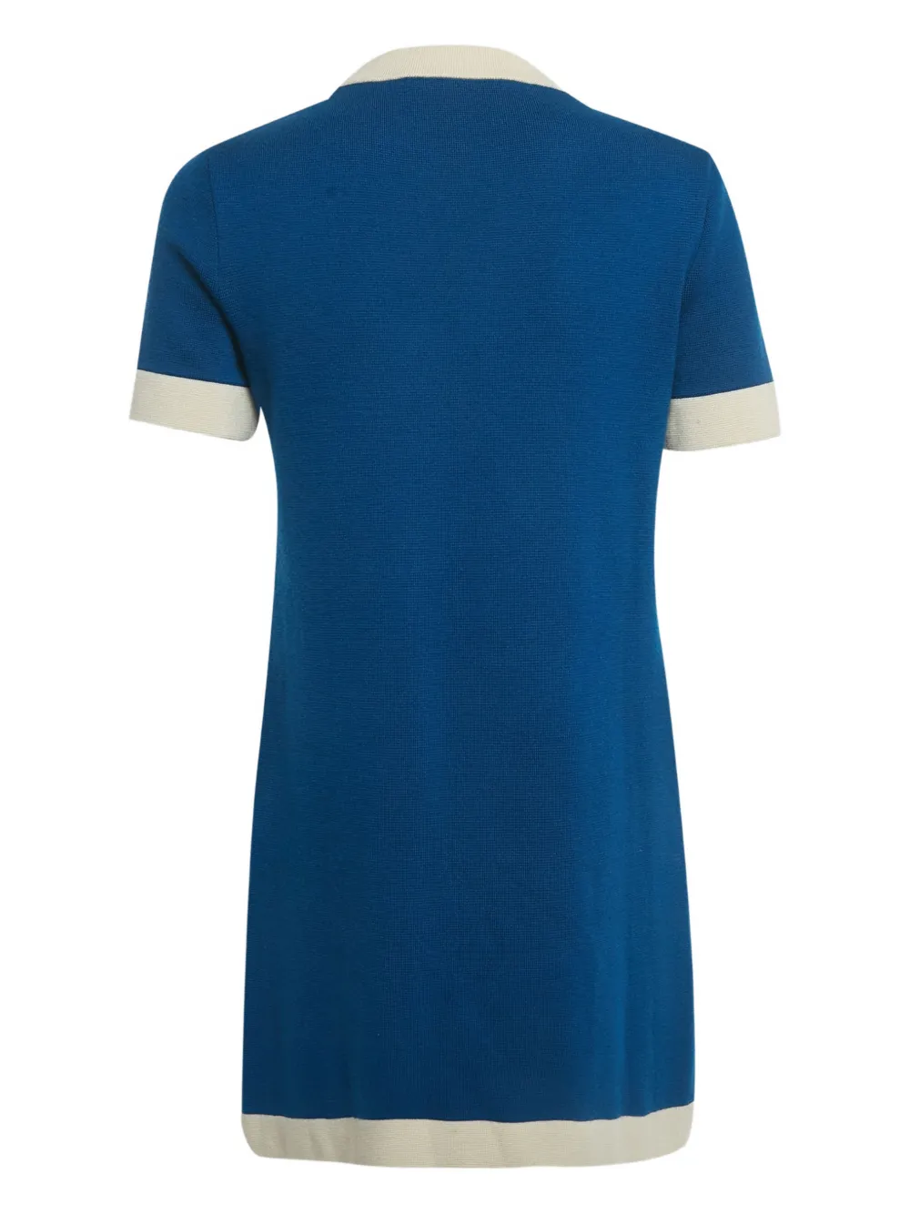 Gucci Pre-Owned Mini-jurk met geborduurd logo - Blauw