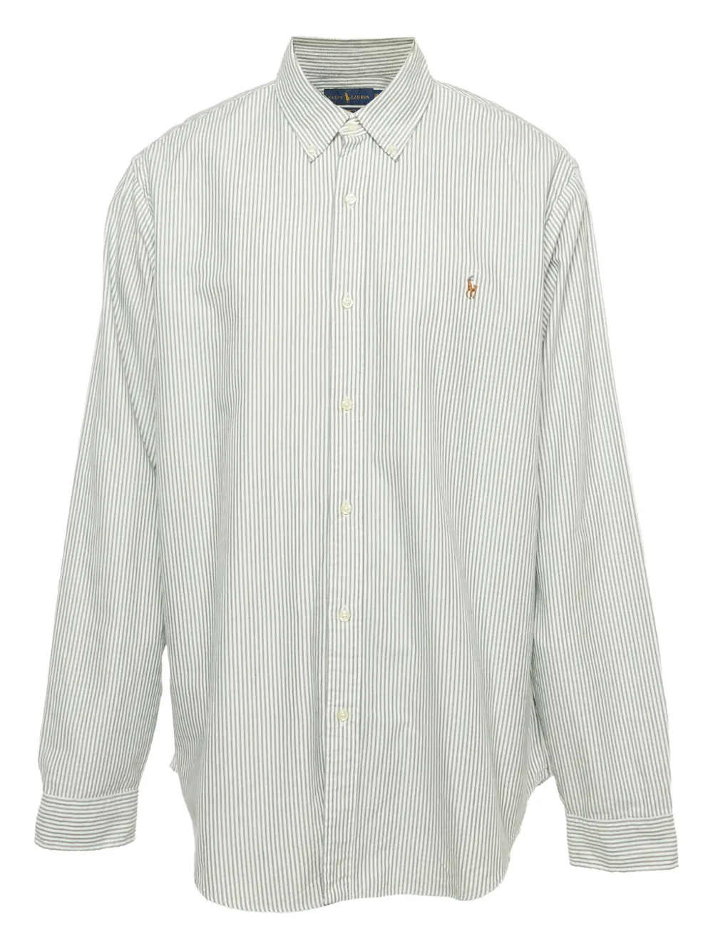 Polo Ralph Lauren striped button-fastening shirt - Weiß