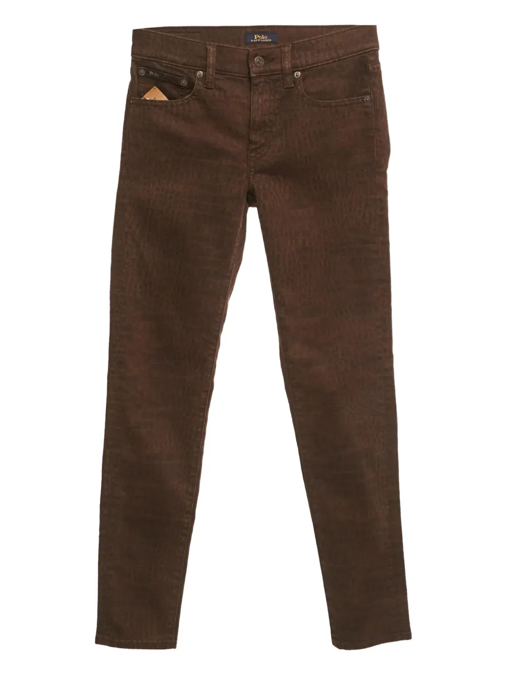 Polo Ralph Lauren Vintage Pantaloni con stampa - Marrone