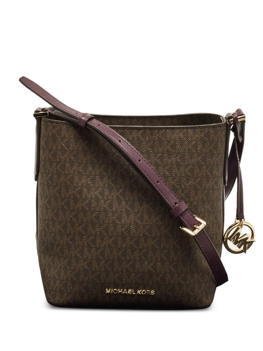 Michael Kors Vintage Monogram bucket bag - Braun