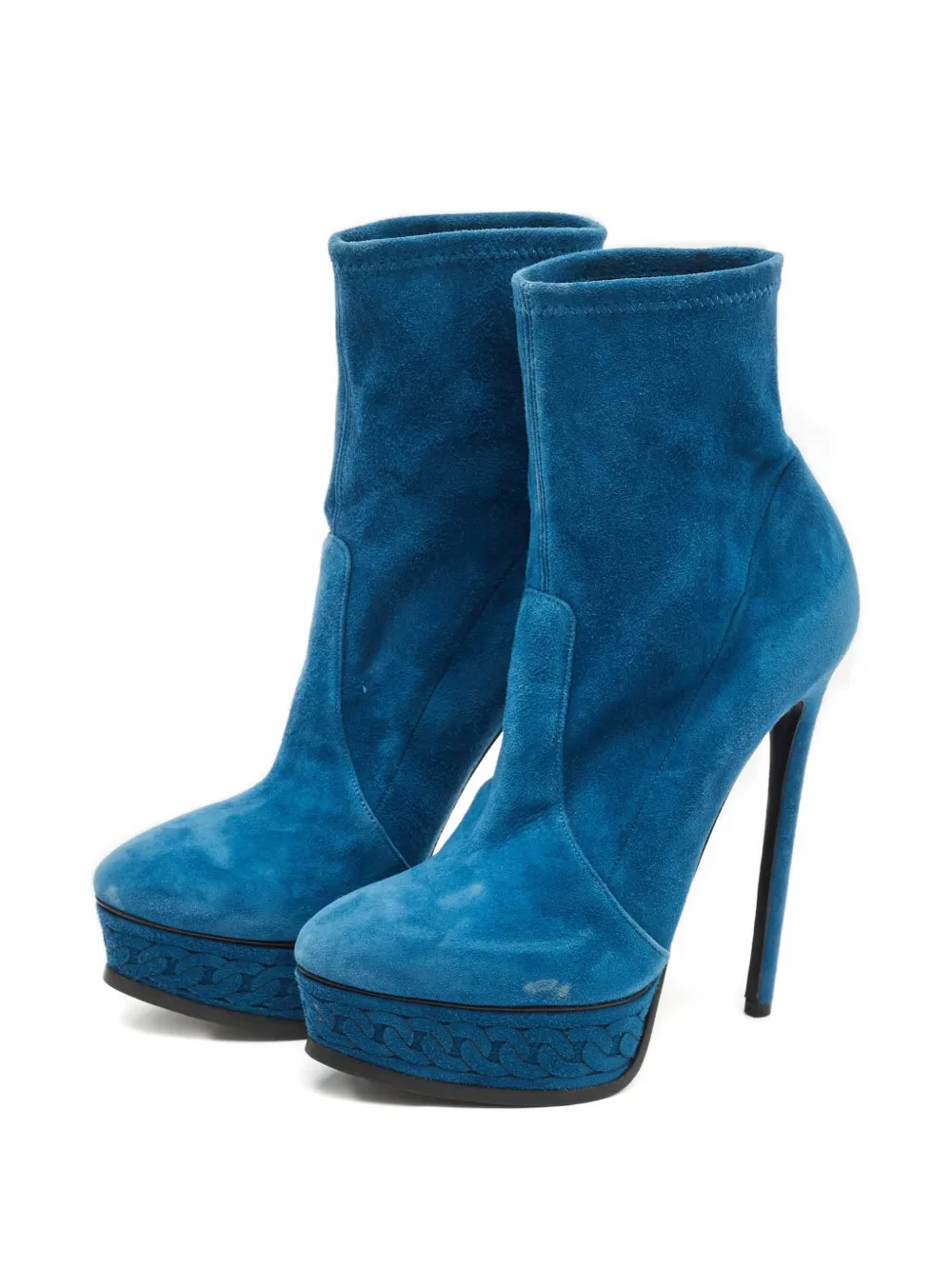 Casadei suede boots - Blauw