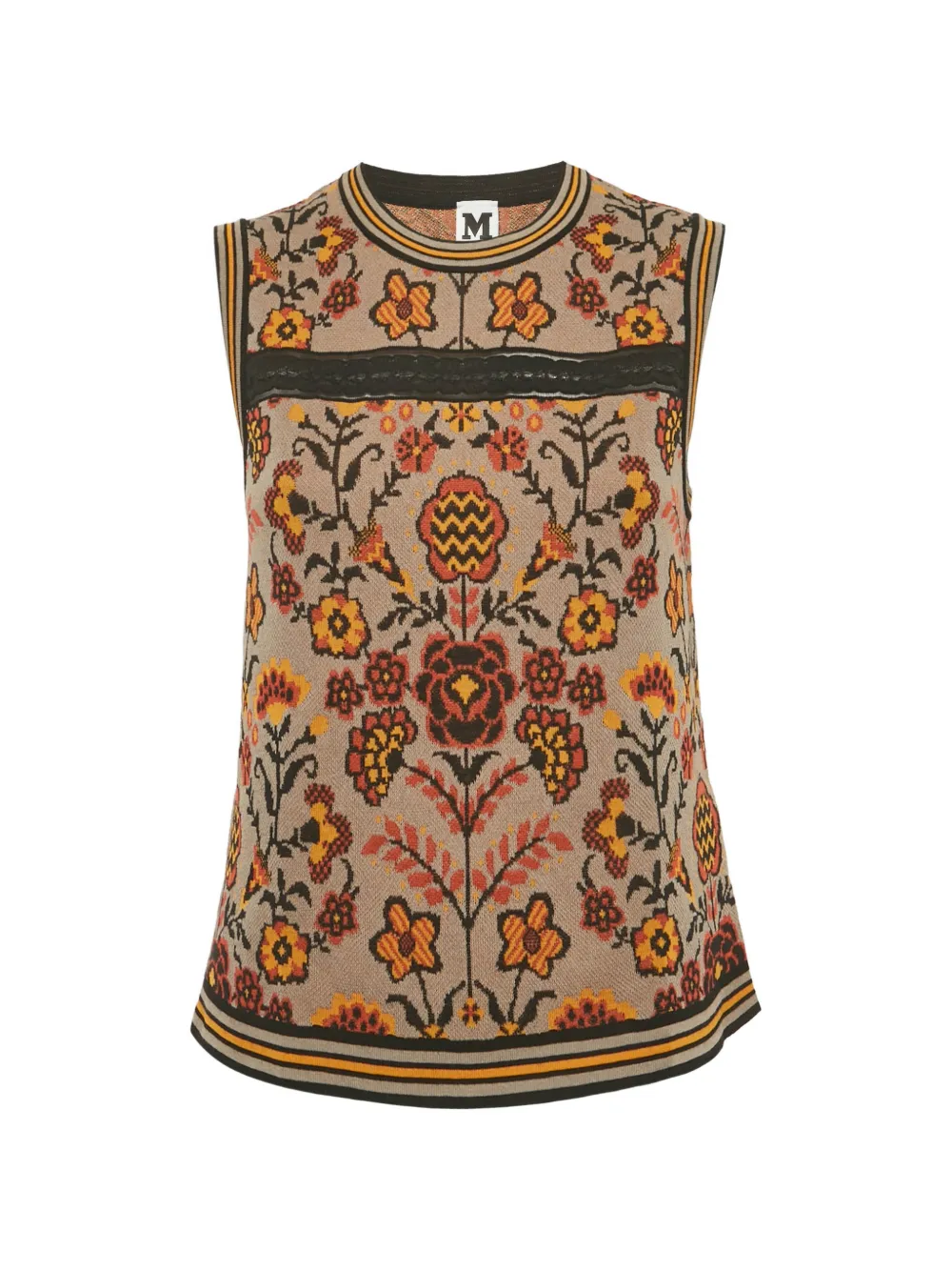 Missoni Pre-Owned floral-patterned top - Marrone