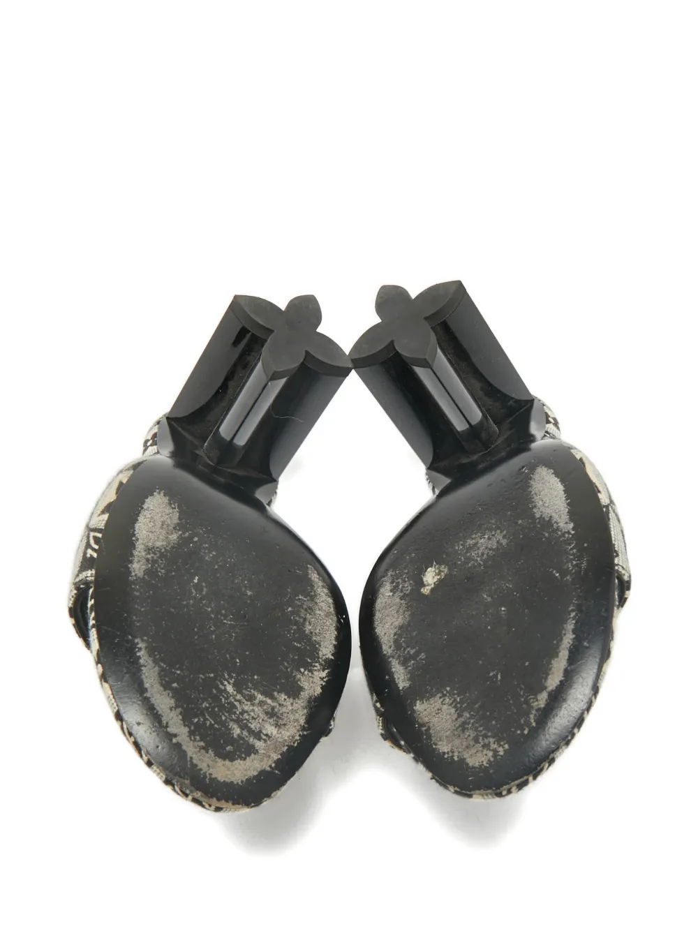 Louis Vuitton Pre-Owned Silhouette sandals - Zwart