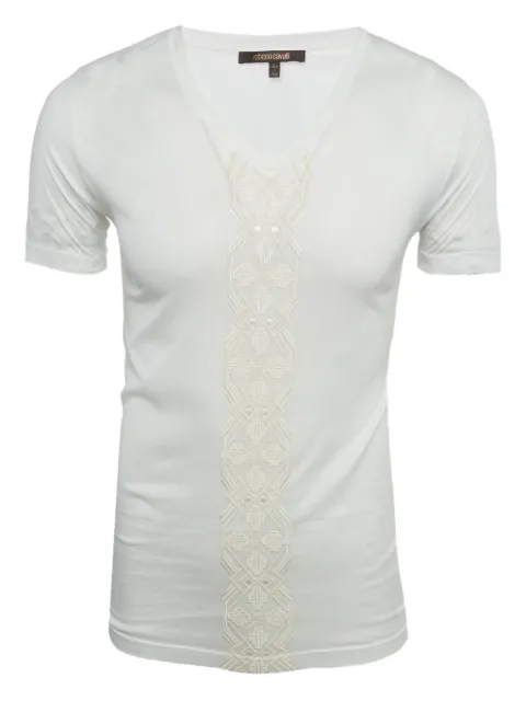 Roberto Cavalli V-neck short-sleeve T-shirt