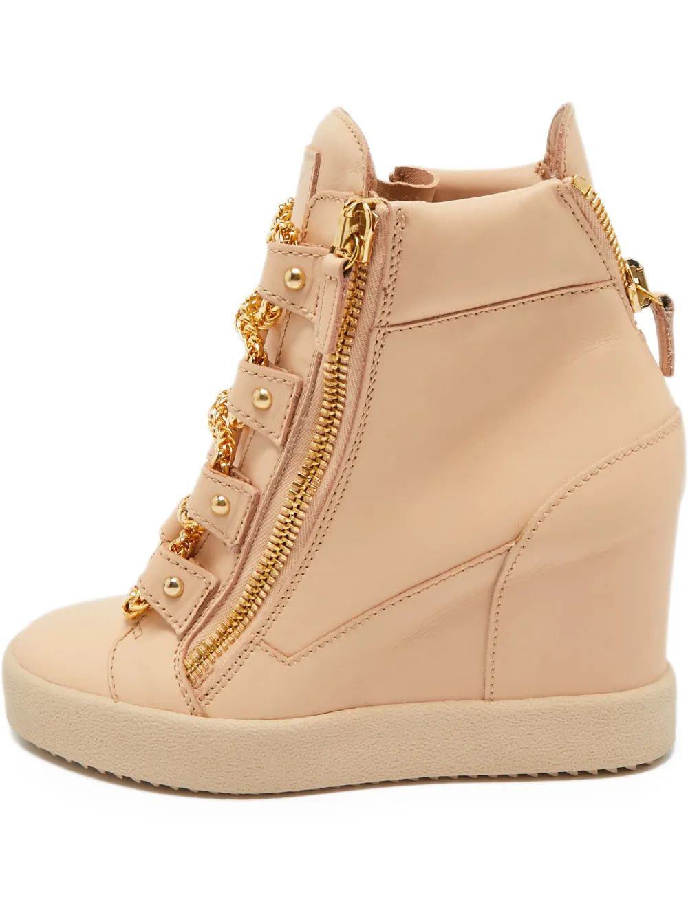 Giuseppe Zanotti wedge chain sneaker | Neutrals | Image 1