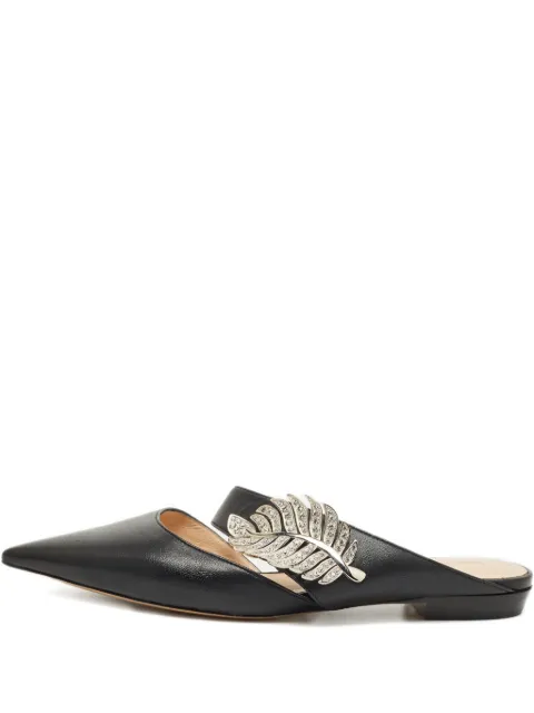 Nicholas Kirkwood crystal-embellishment mules