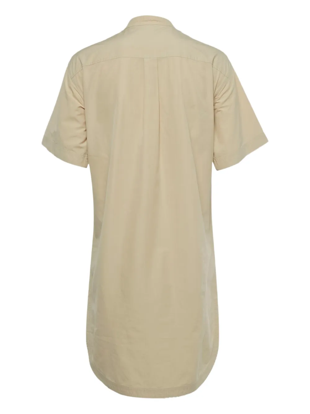 Burberry Pre-Owned monogram embroidered mini dress - Beige