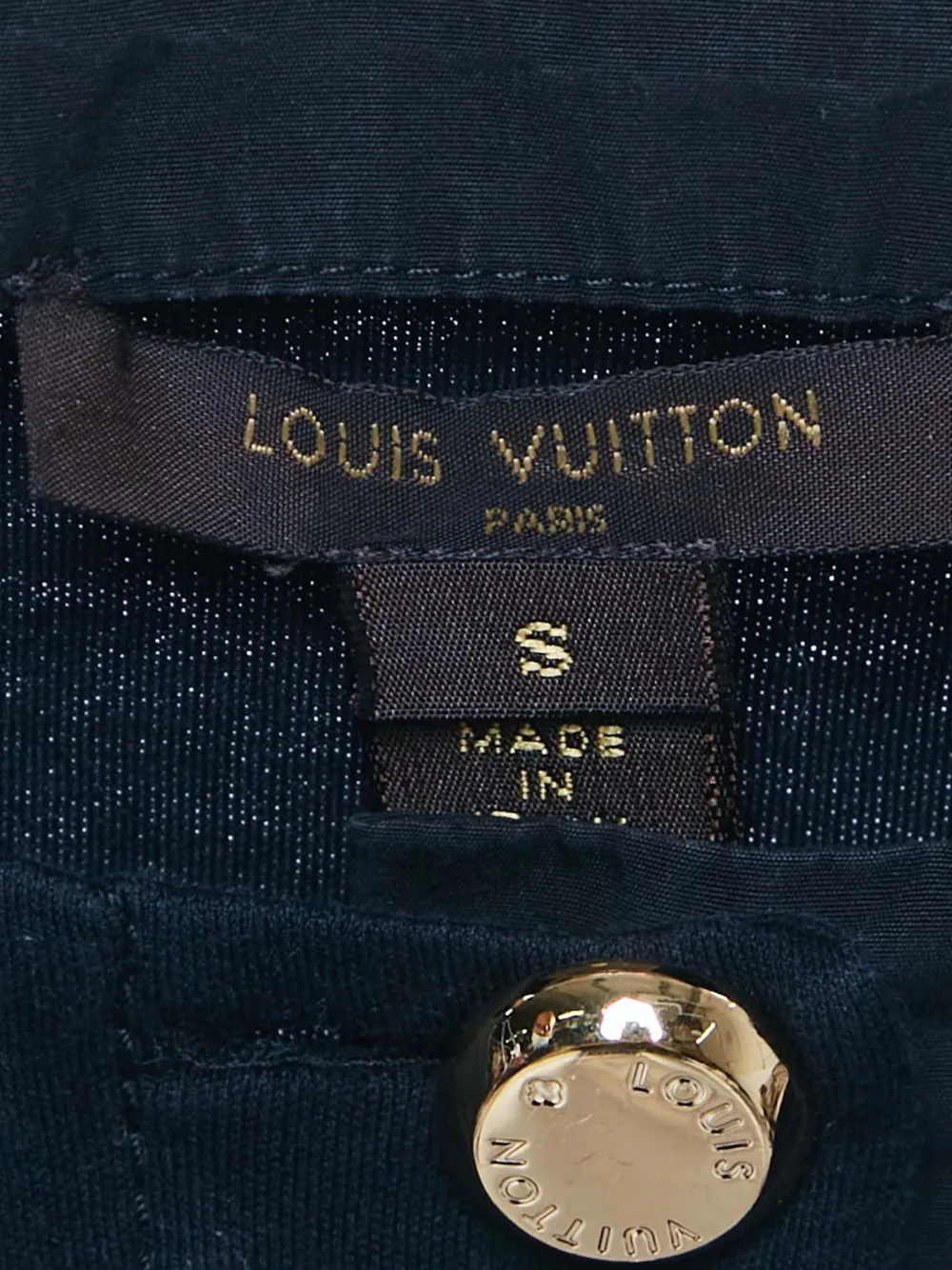 Louis Vuitton Pre-Owned button-collar top | Image 2