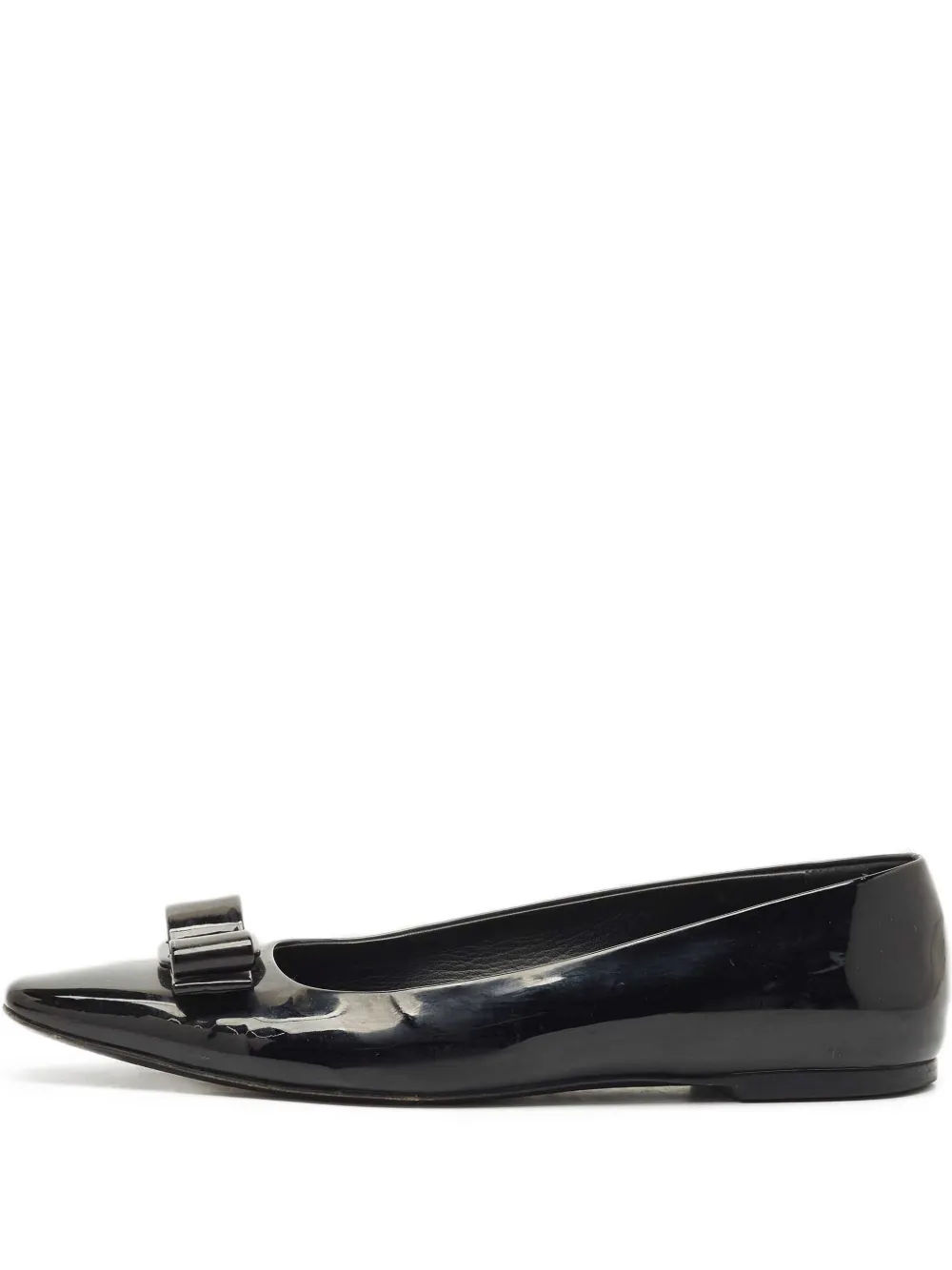 Ferragamo Pre-Owned flats Vara con moño | negro | Image 1