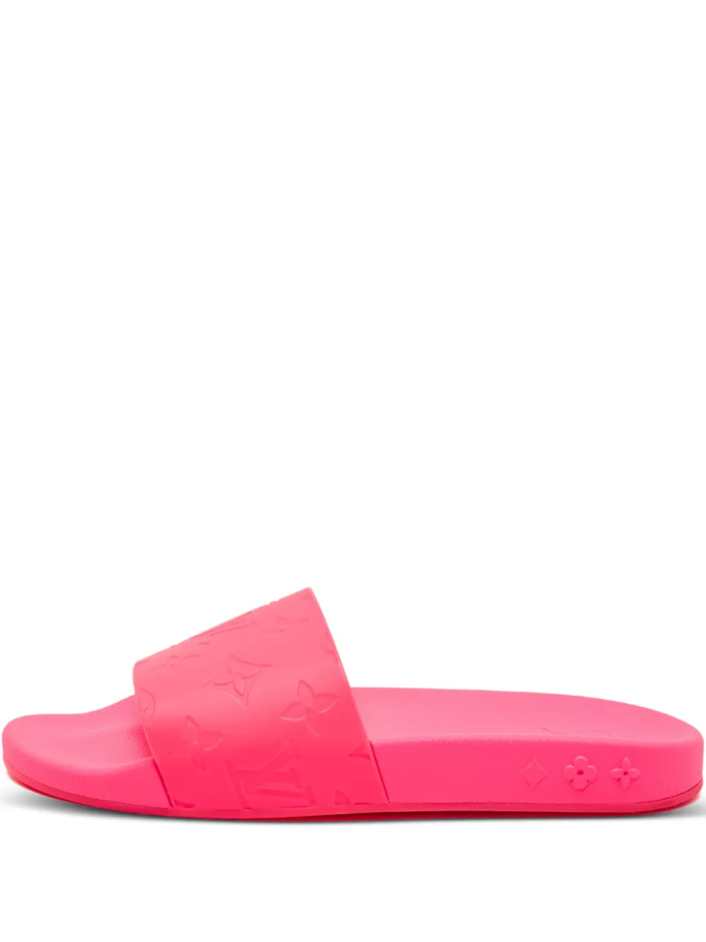 Louis Vuitton Pre-Owned Waterfront rubber slides | Rosa | Image 1