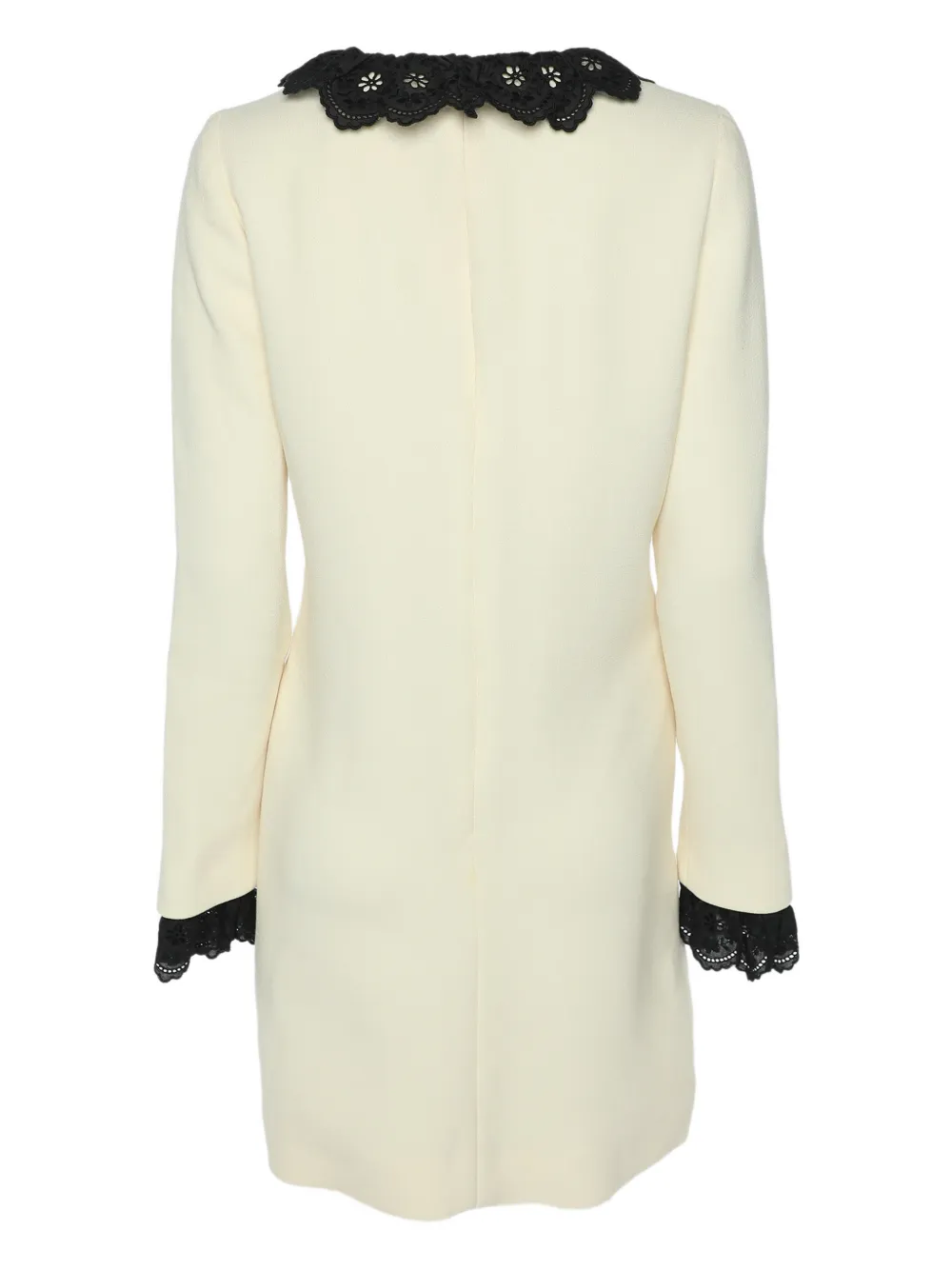 Victoria Beckham lace wool dress - Beige