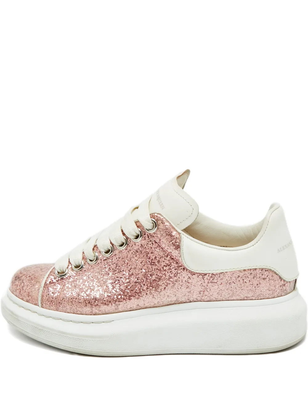 Alexander McQueen Pre-Owned Oversized glittered sneakers | Pink | Image 1