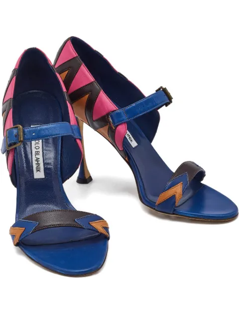 Manolo Blahnik leather sandals