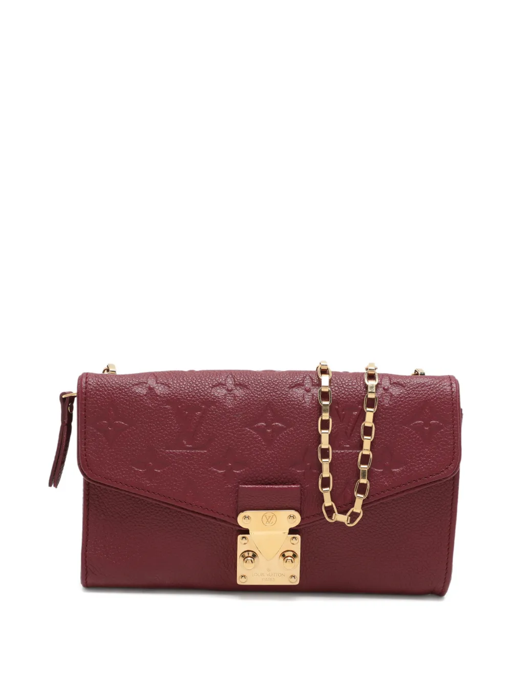 Louis Vuitton Pre-Owned Portafoglio con catena Saint Germain 2014 - Rosso