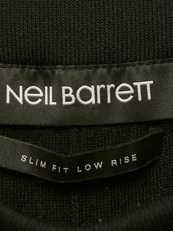 Neil Barrett スリムフィット パンツ | ブラック | FARFETCH JP