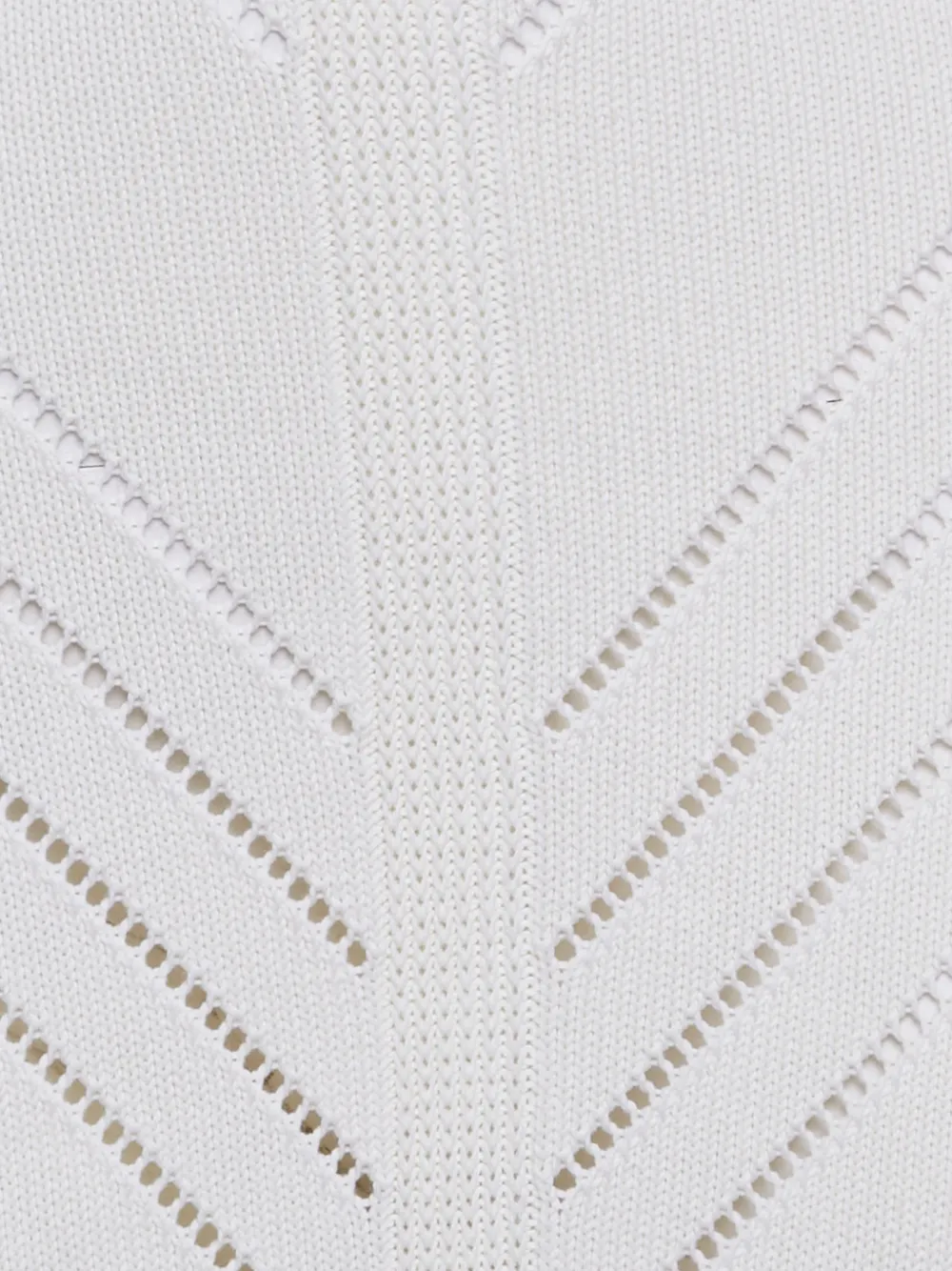 Cult Gaia geometric-pattern maxi dress - Wit