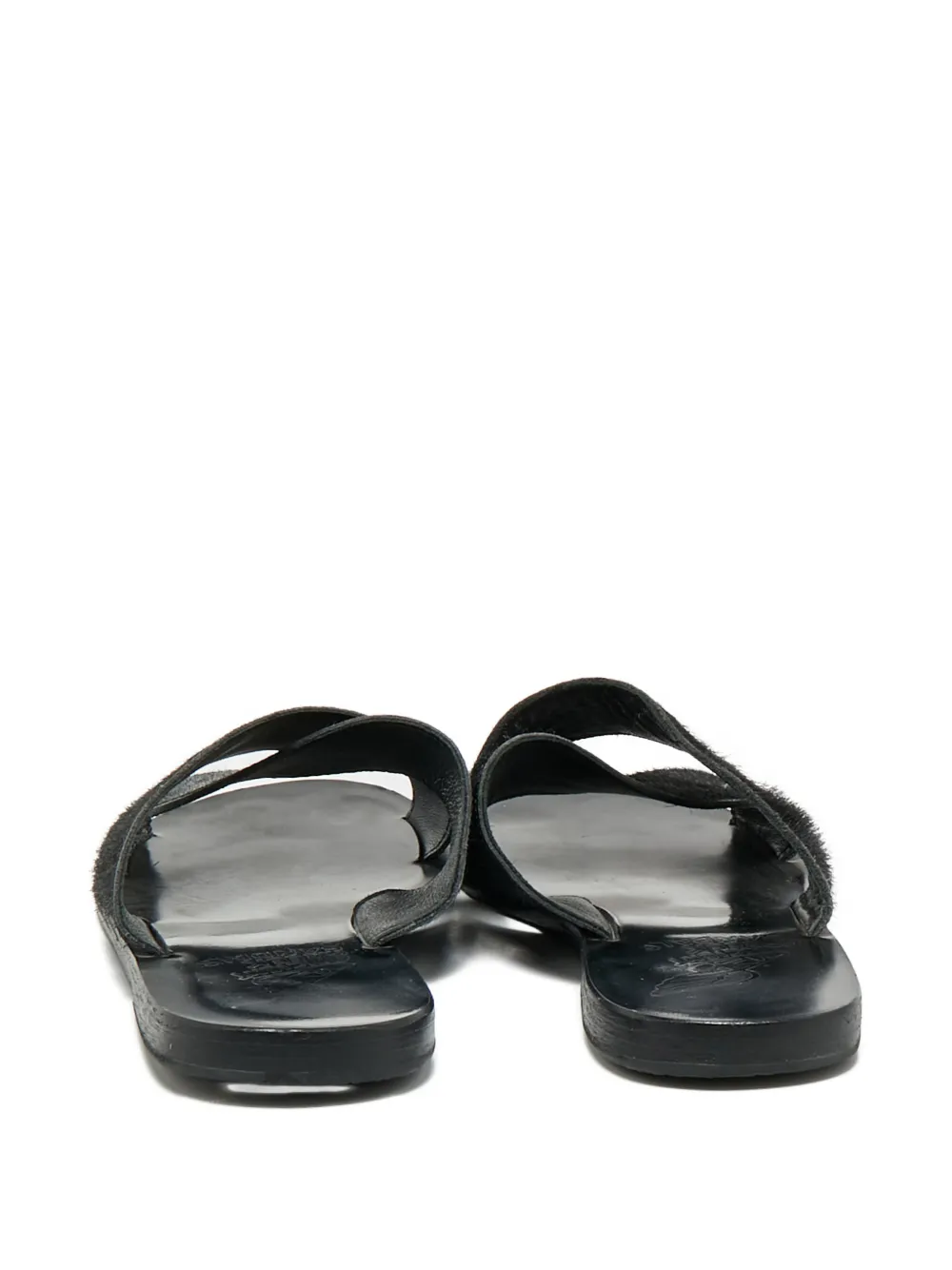 Ancient Greek Sandals crossover-strap sandals - Zwart