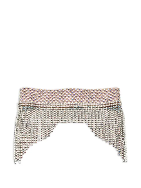 Gucci Pre-Owned crystal-embellishment fringed headband