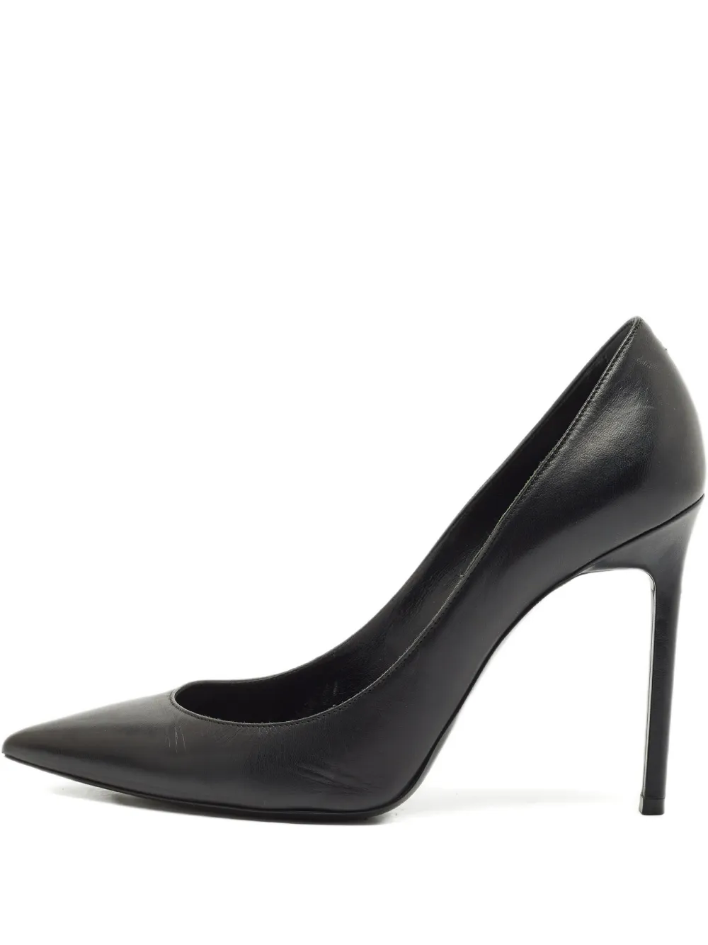 Saint Laurent Pre-Owned Anja point-toe heeled pump - Schwarz