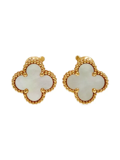 Van Cleef & Arpels Pre-Owned aretes Alhambra