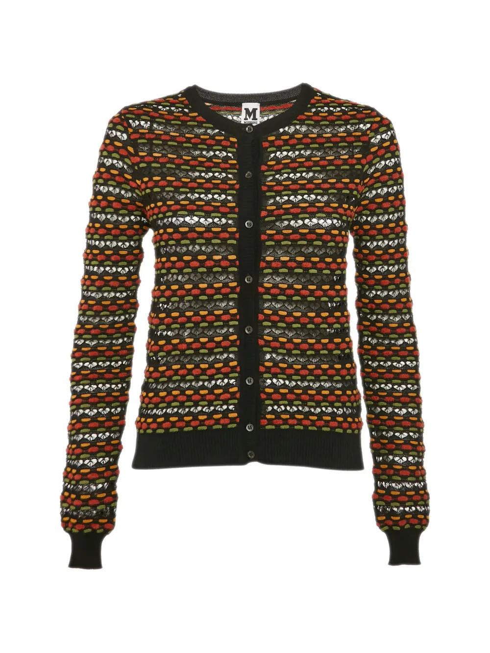 Missoni Pre-Owned patterned cardigan - Nero