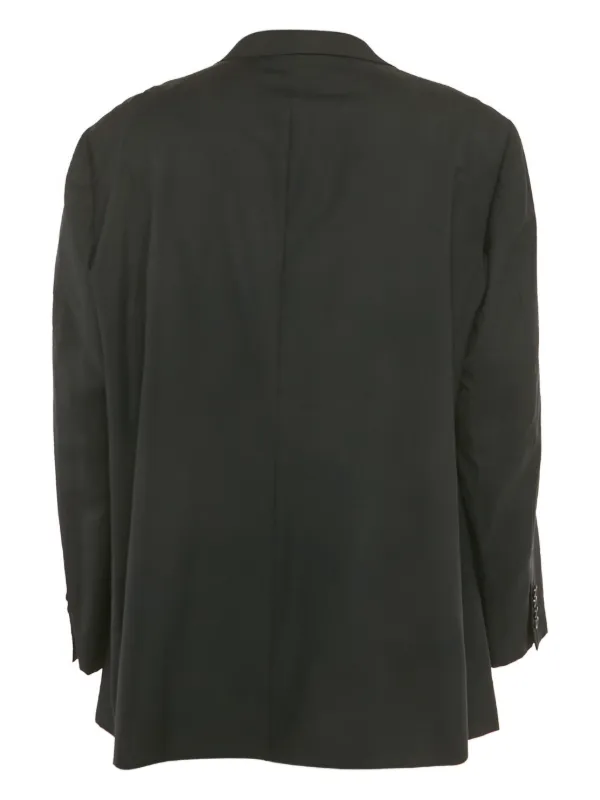 Ermenegildo Zegna Vintage Zenith Wool Blazer | Black | FARFETCH AO