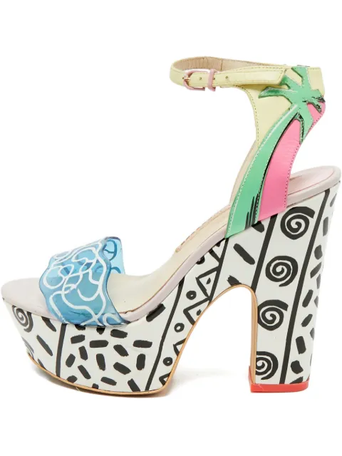 Sophia Webster Jade Malibu sandals