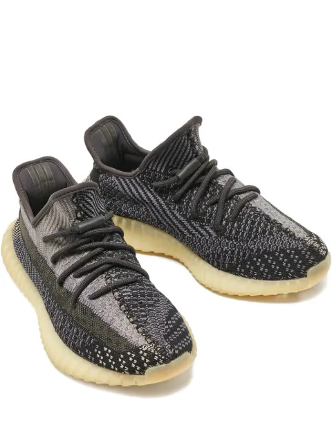 adidas Yeezy  350 V2 Carbon gradient knit sneakers 