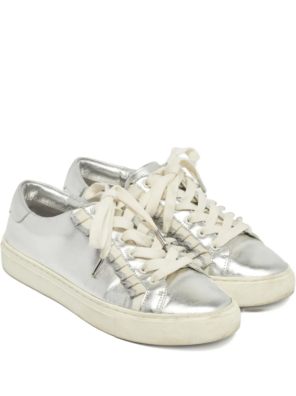 Tory Burch Sport Ruffle low-tops sneakers - Silber