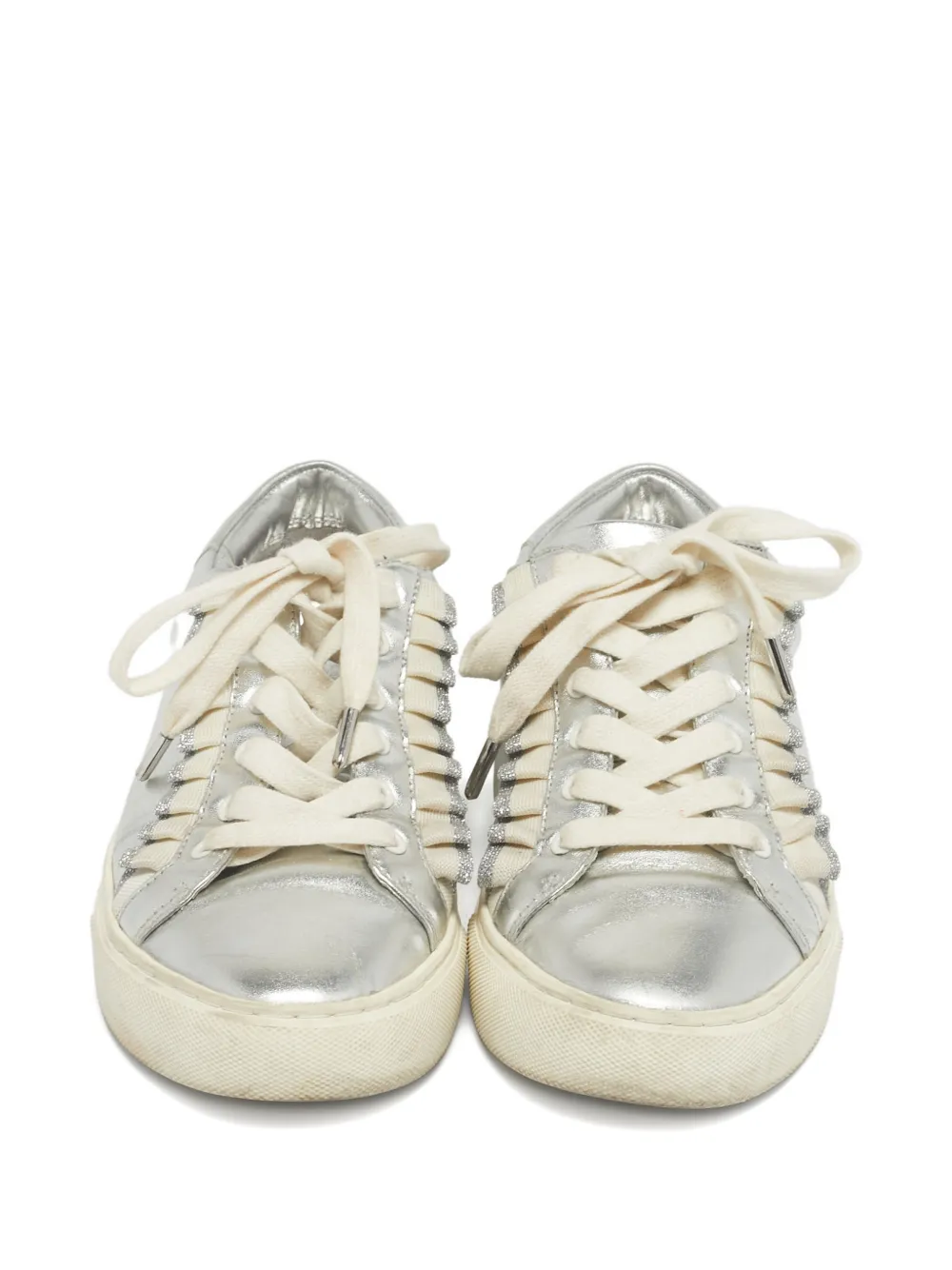 Tory Burch Sport Ruffle low-tops sneakers - Zilver