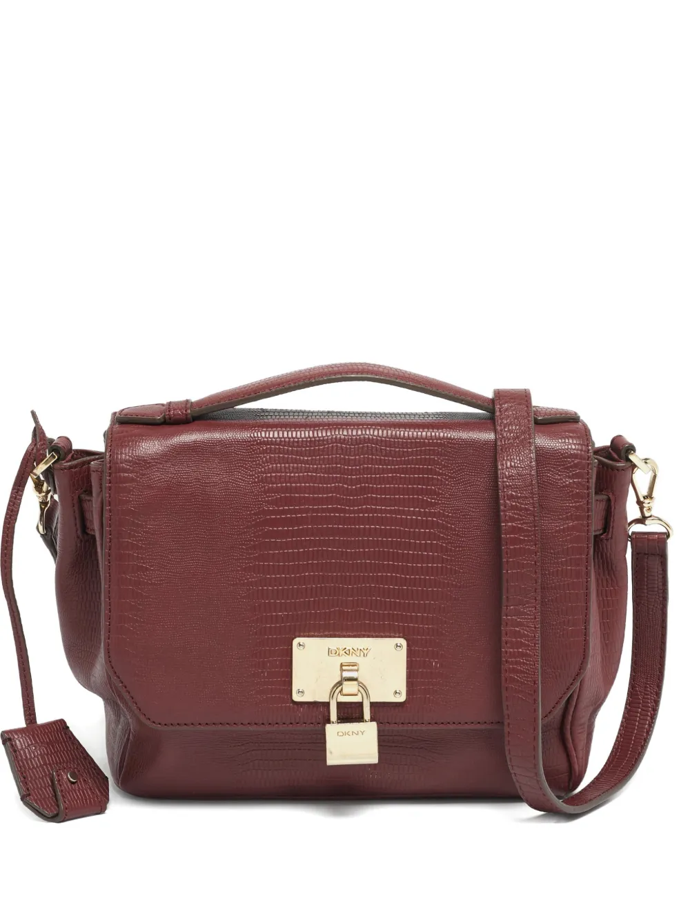 DKNY Vintage Borsa tote goffrata - Rosso