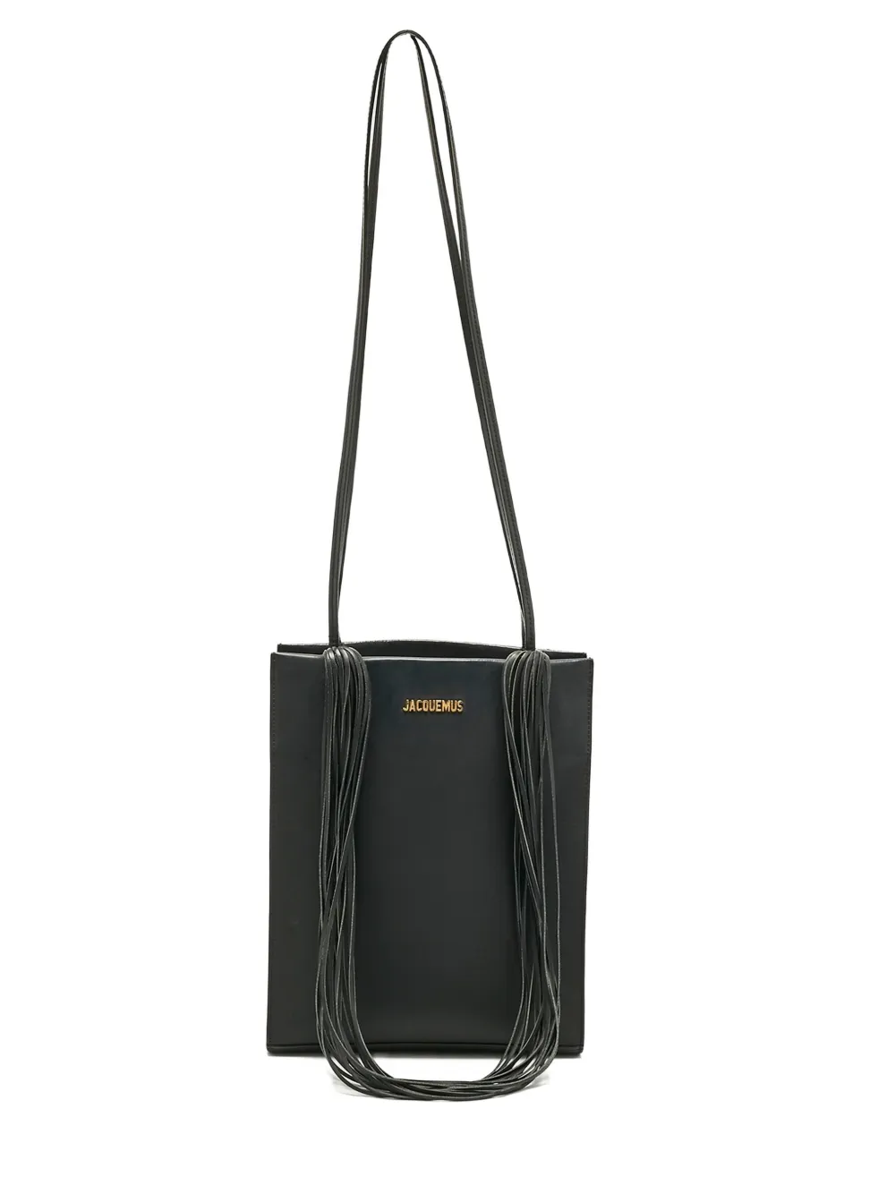 Jacquemus Pre-Owned sac porté épaule A4 en cuir | noir | Image 1