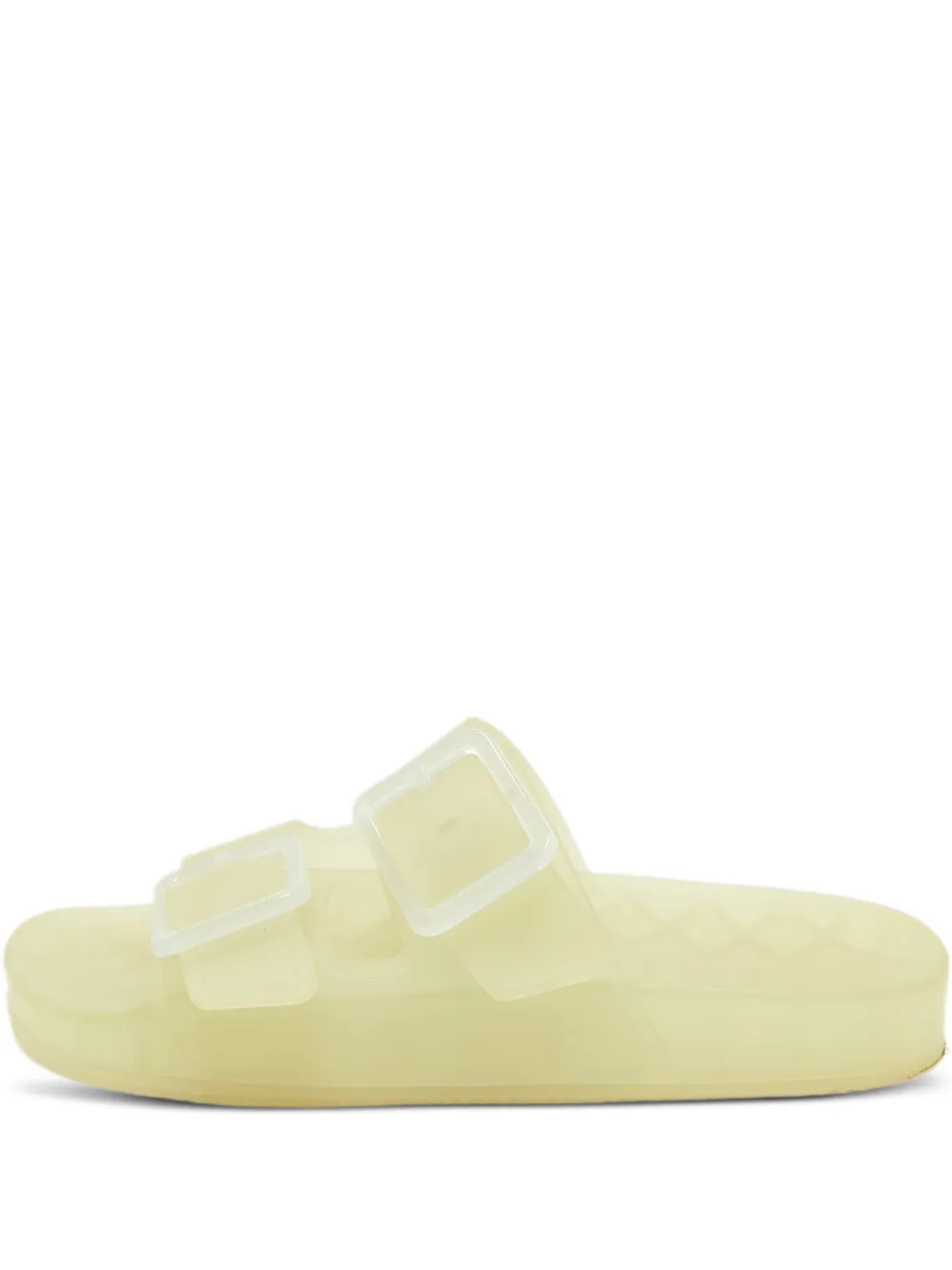 Balenciaga Pre-Owned buckle-fastening sandals - Nude