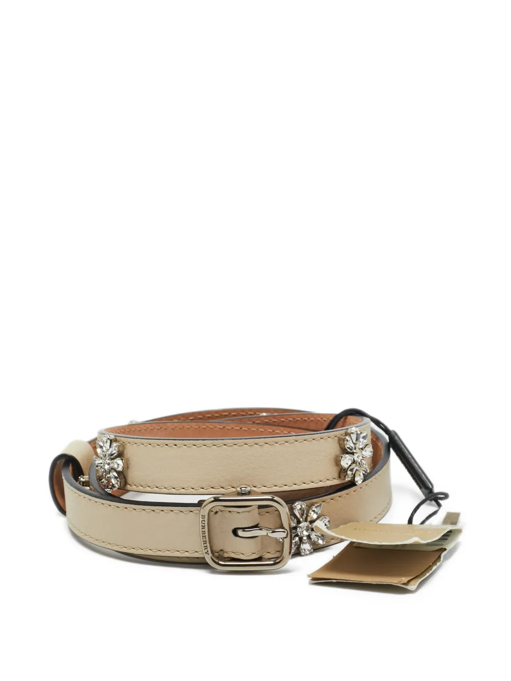 Burberry Pre-Owned Cintura con cristalli - Toni neutri