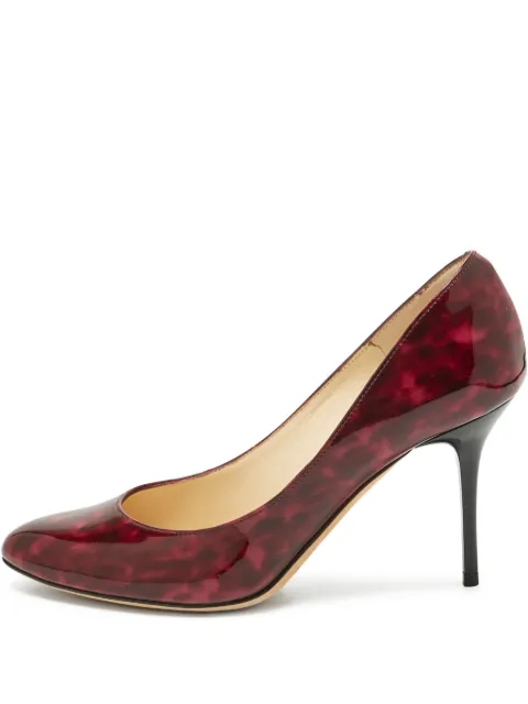 Jimmy Choo Pre-Owned Gilbert patent leather pumps