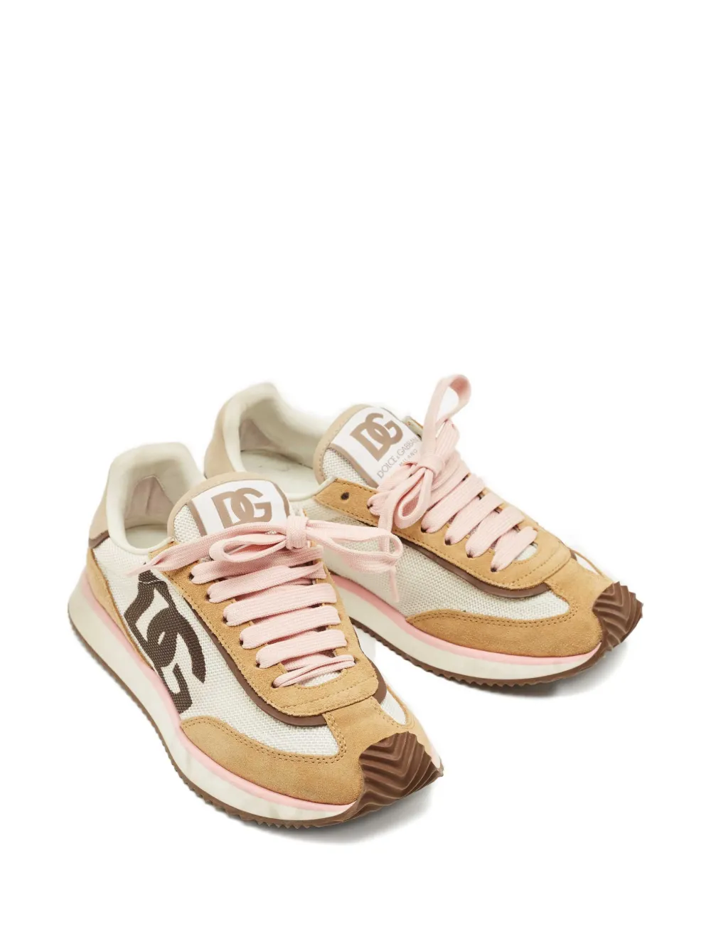 Dolce & Gabbana Pre-Owned logo-detail sneakers - Wit