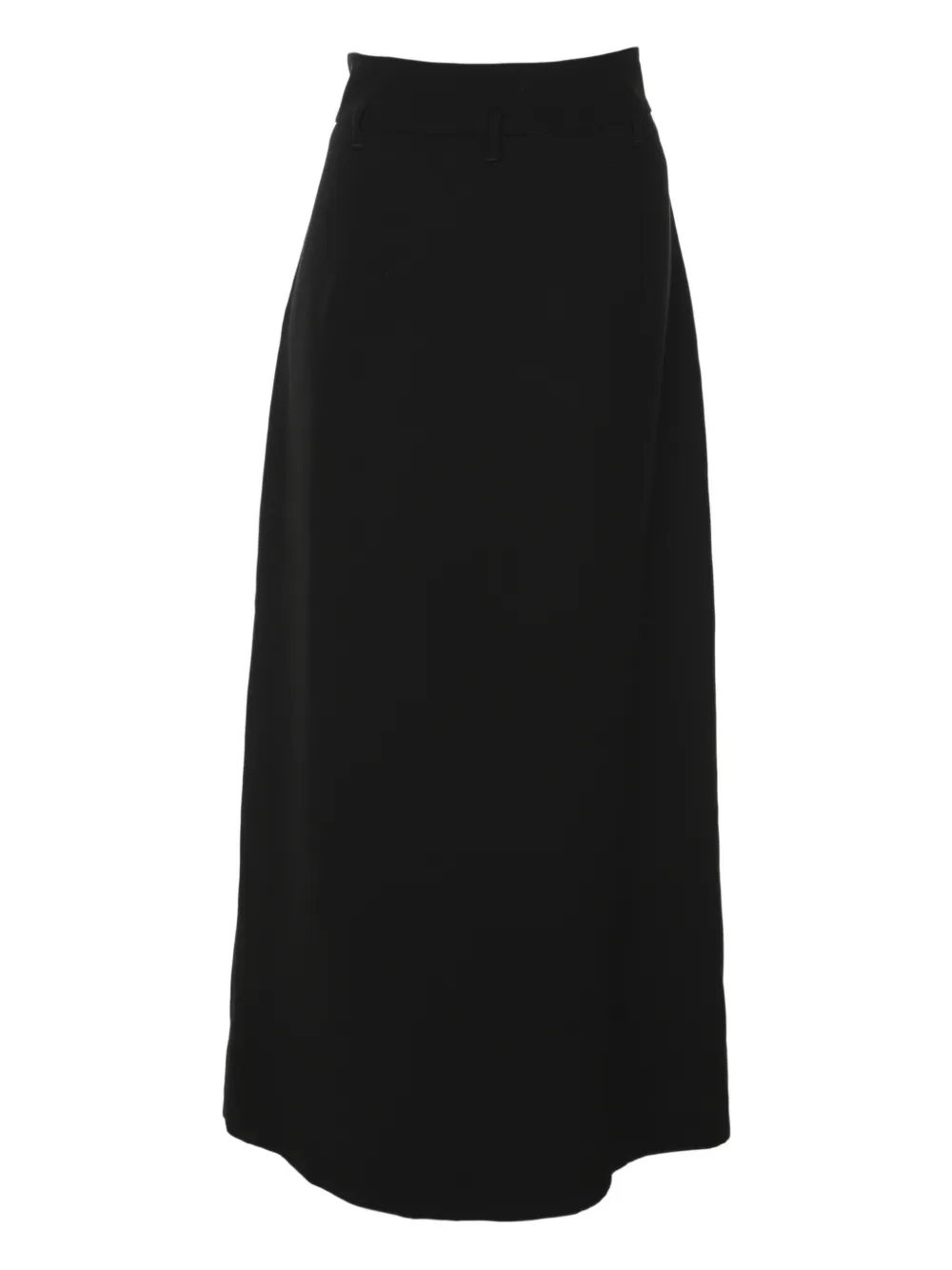 Sportmax Vintage fluid maxi skirt - Zwart