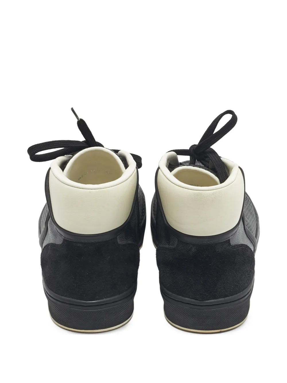 Louis Vuitton Pre-Owned perforated high-top sneakers | Image 2
