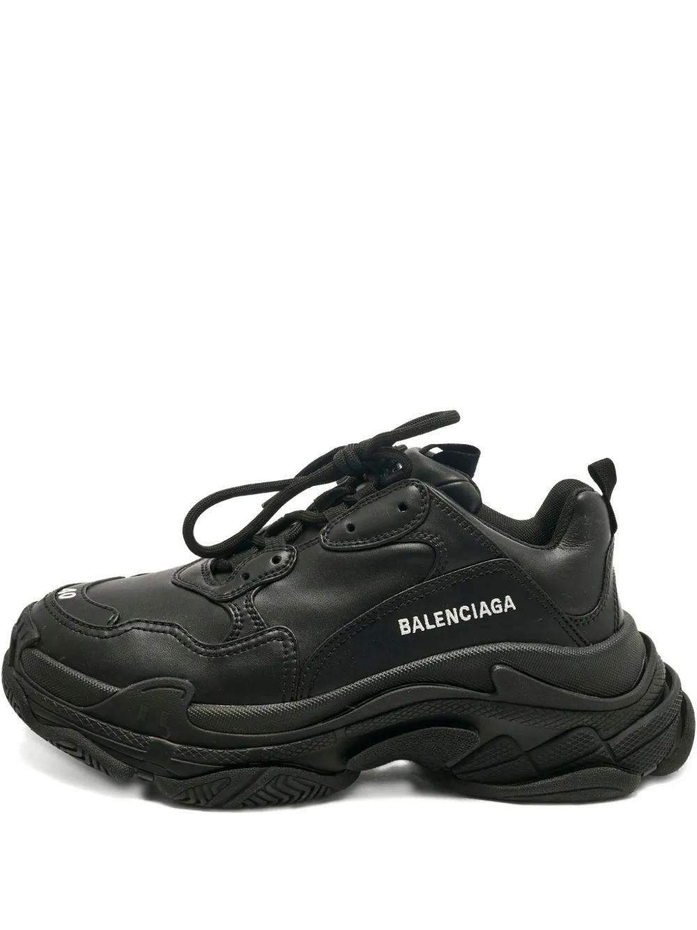 Balenciaga Pre-Owned Triple S lace-up sneakers - Nero