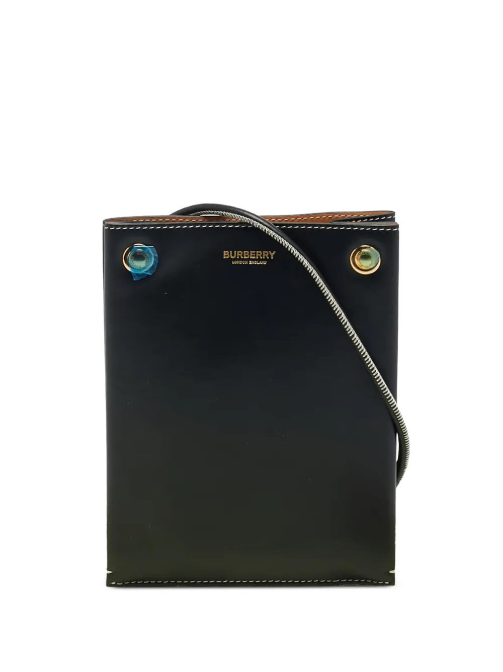 Burberry Pre-Owned leather cross body bag - Nero