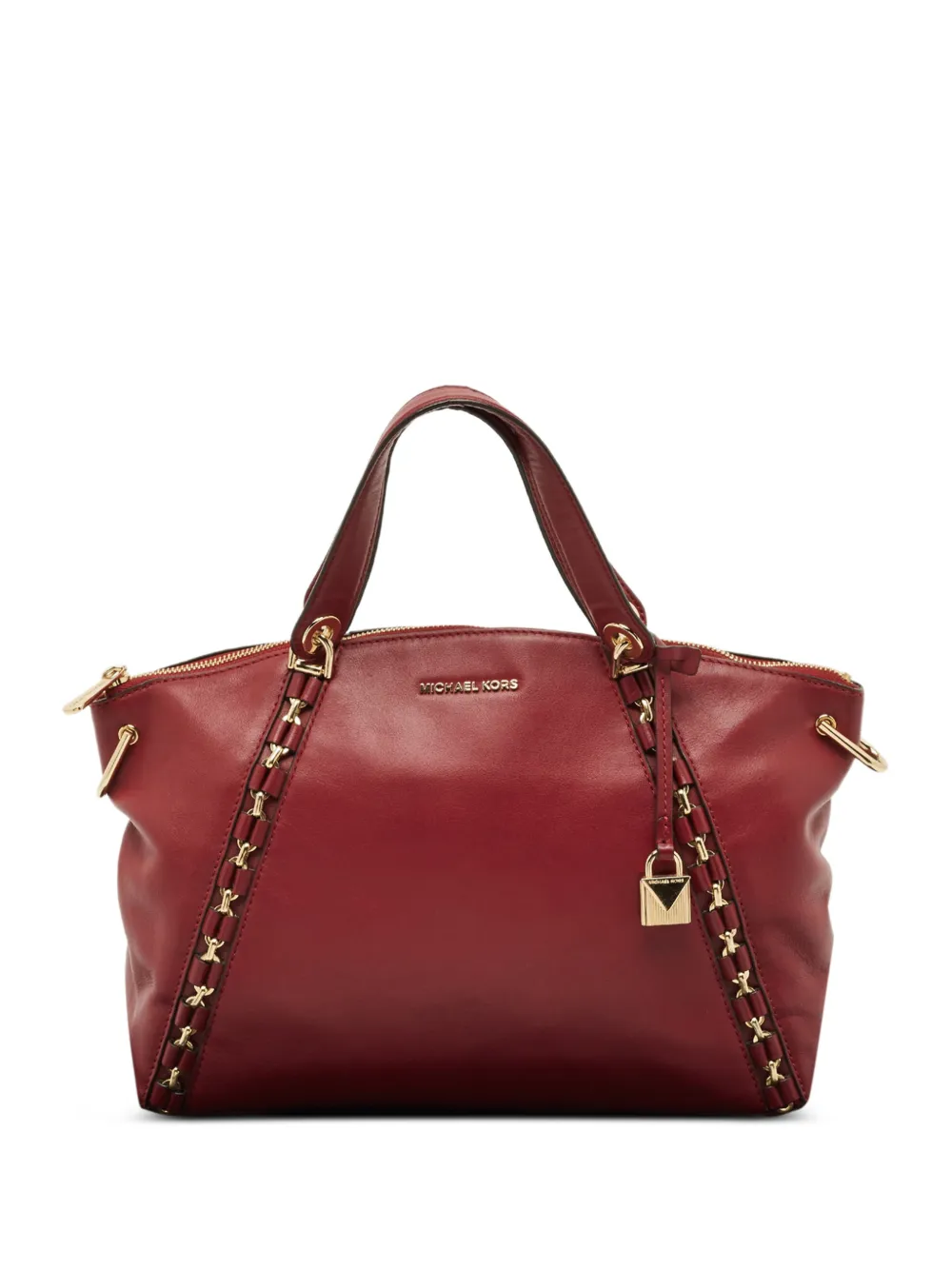 Michael Kors Borsa tote con zip - Rosso