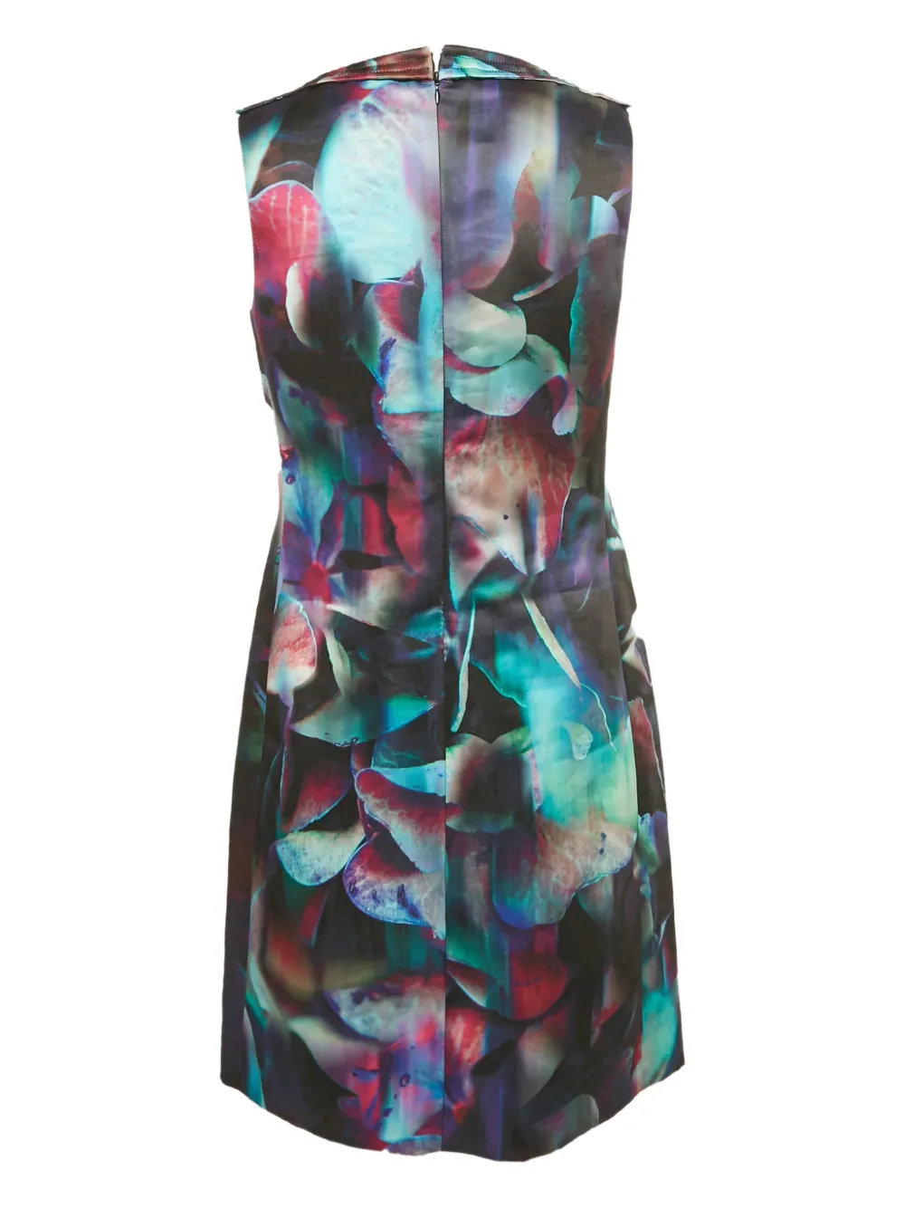 Emporio Armani Pre-Owned sleeveless print mini dress - Zwart