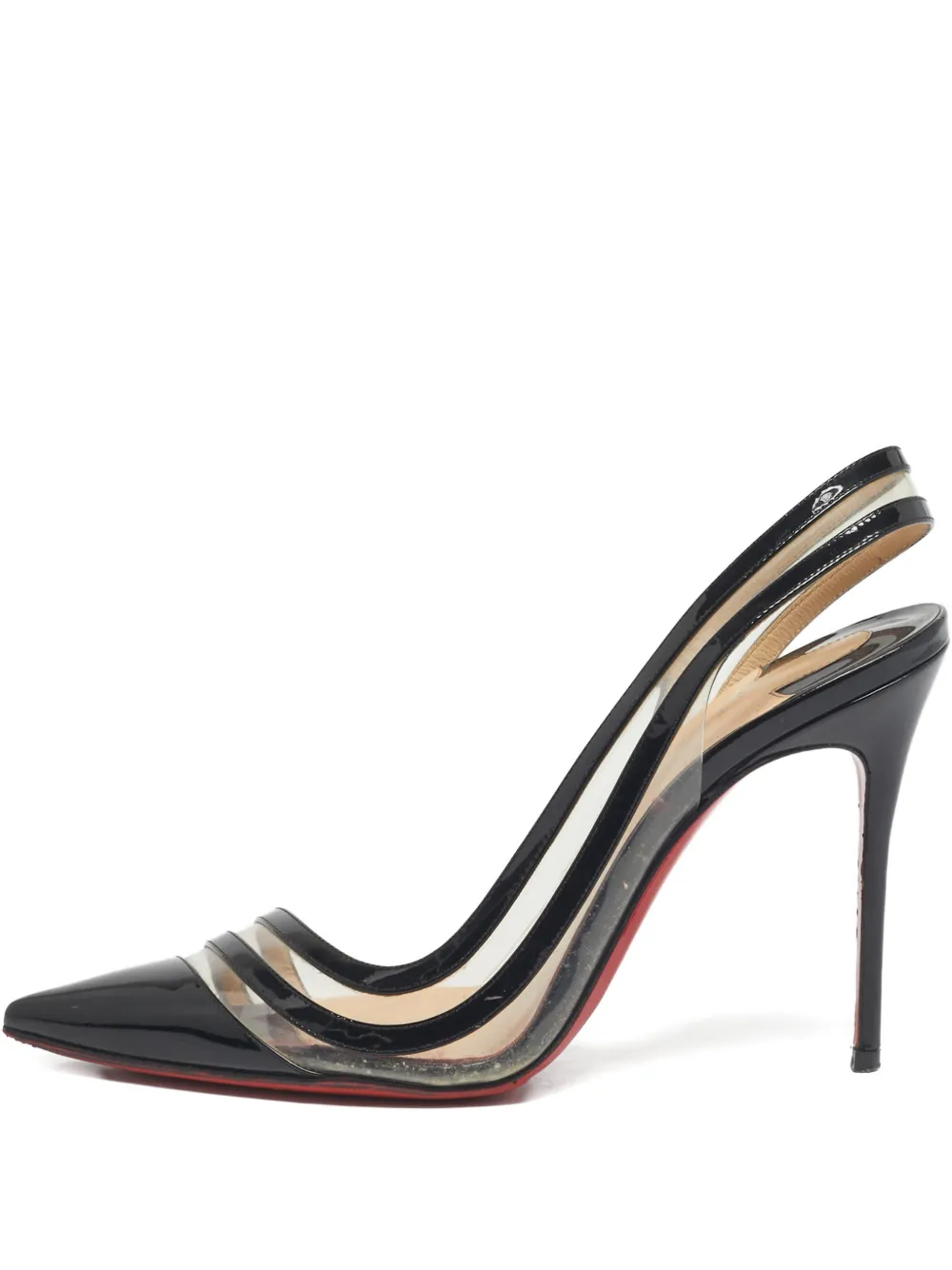 Christian Louboutin Pre-Owned Paralili patent leather court shoes - Schwarz