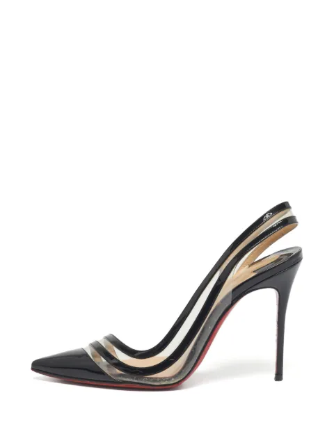 Christian Louboutin Pre-Owned Paralili patent leather court shoes