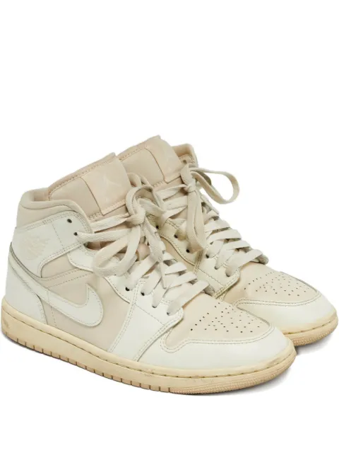 Jordan air jordan 1 leather sneakers 